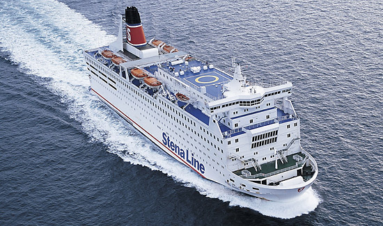 Stena Line sine danskeb�ter seiler mellom Oslo og Frederikshavn